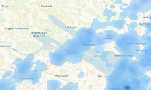 Regenradar Vorschaubild - Aktuelle Niederschläge in Egg und Umgebung