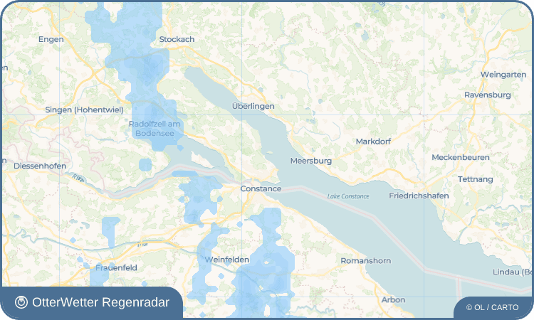 OtterWetter Regenradar-Widget Egg
