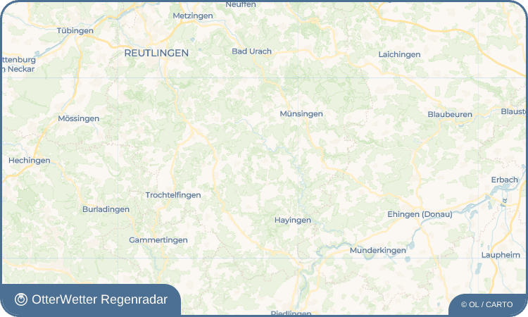 OtterWetter Regenradar-Widget Eglingen