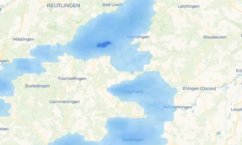 Regenradar Vorschaubild - Aktuelle Niederschläge in Ehestetten und Umgebung