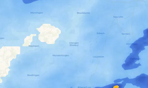 Regenradar Vorschaubild - Aktuelle Niederschläge in Ehingen (Donau) und Umgebung
