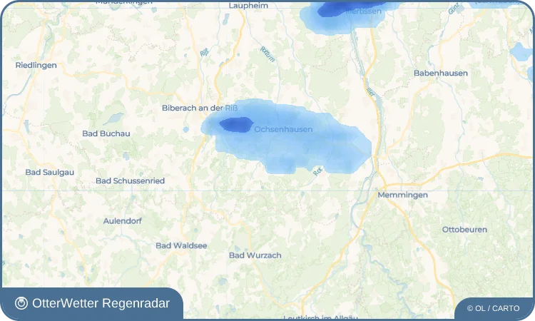 Widget-Vorschau für Ehrensberg Wetter-Widget-Vorschau mit Vorhersagedaten für Ehrensberg