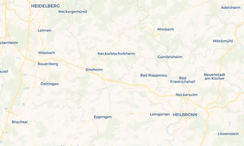 Regenradar Vorschaubild - Aktuelle Niederschläge in Ehrstädt und Umgebung