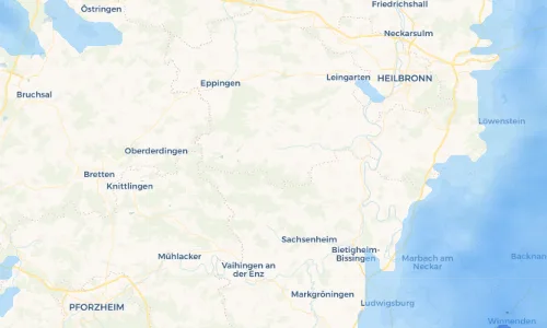 Regenradar Vorschaubild - Aktuelle Niederschläge in Eibensbach und Umgebung