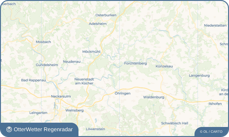 OtterWetter Regenradar-Widget Eichach