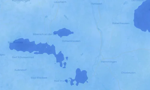 Regenradar Eichbühl: aktuelle Niederschläge in Eichbühl und Umgebung, Stand 24. Oktober 2026 um 22:40 Uhr