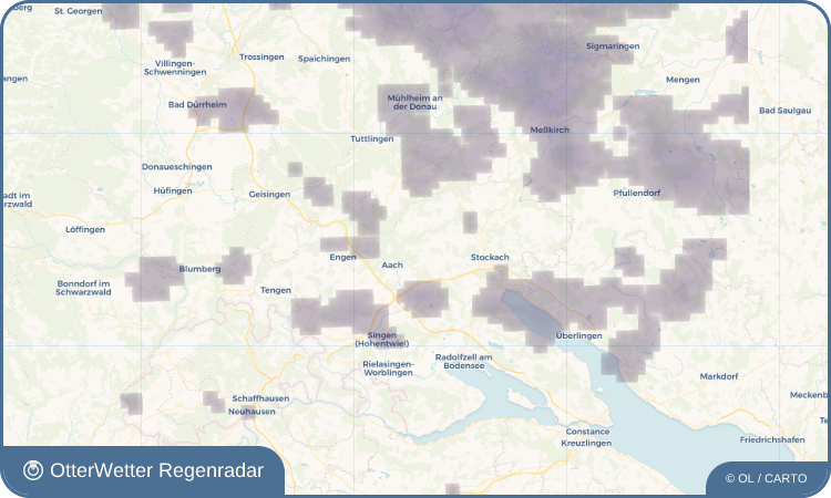 OtterWetter Regenradar-Widget Eigeltingen