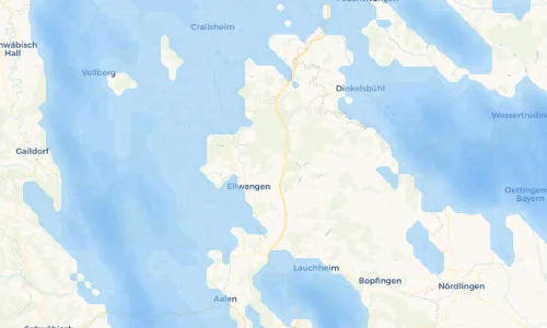 Regenradar Vorschaubild - Aktuelle Niederschläge in Eigenzell und Umgebung