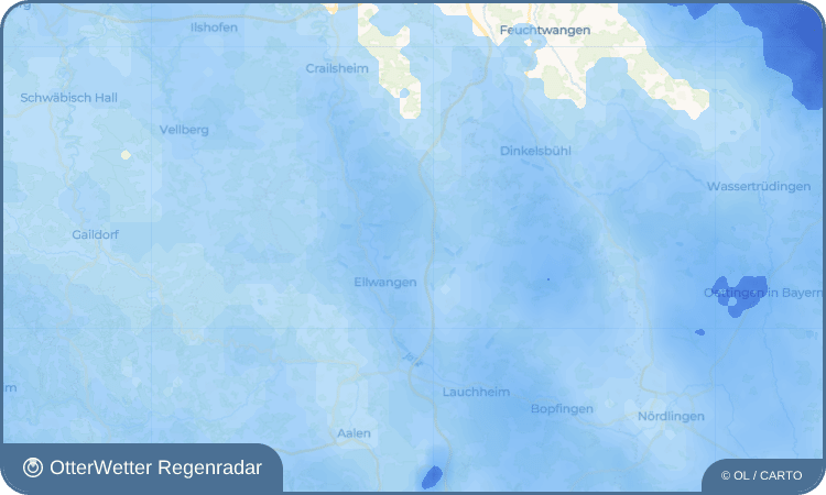 OtterWetter Regenradar-Widget Eigenzell