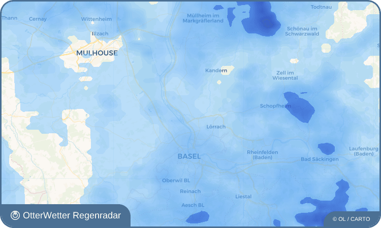 OtterWetter Regenradar-Widget Eimeldingen