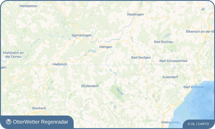 OtterWetter Regenradar-Widget Einhart