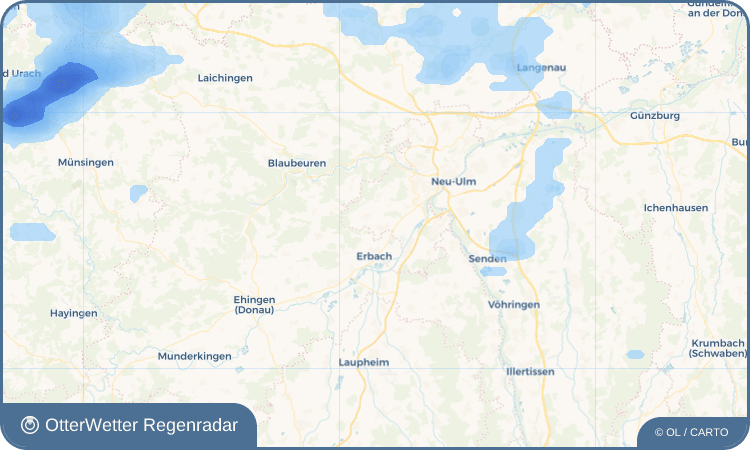 Wetter-Widget-Vorschau mit Vorhersagedaten für Einsingen