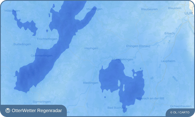 OtterWetter Regenradar-Widget Emeringen