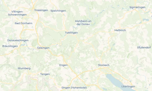 Regenradar Vorschaubild - Aktuelle Niederschläge in Emmingen ab Egg und Umgebung