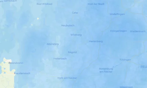 Regenradar Vorschaubild - Aktuelle Niederschläge in Emmingen und Umgebung