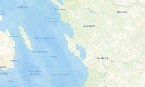 Regenradar Engelschwand: aktuelle Niederschläge in Engelschwand und Umgebung, Stand 24. Oktober 2026 um 20:05 Uhr