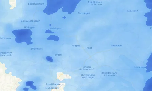 Regenradar Vorschaubild - Aktuelle Niederschläge in Engen und Umgebung