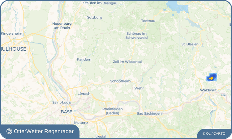 OtterWetter Regenradar-Widget Enkenstein