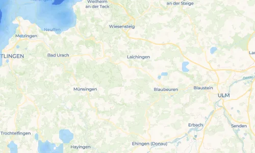 Regenradar Vorschaubild - Aktuelle Niederschläge in Ennabeuren und Umgebung