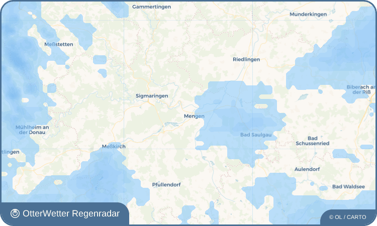OtterWetter Regenradar-Widget Ennetach