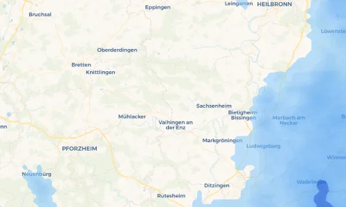 Regenradar Vorschaubild - Aktuelle Niederschläge in Ensingen und Umgebung