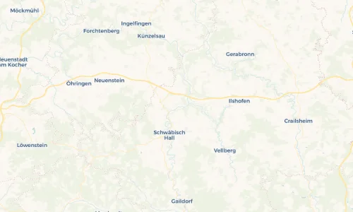 Regenradar Vorschaubild - Aktuelle Niederschläge in Enslingen und Umgebung