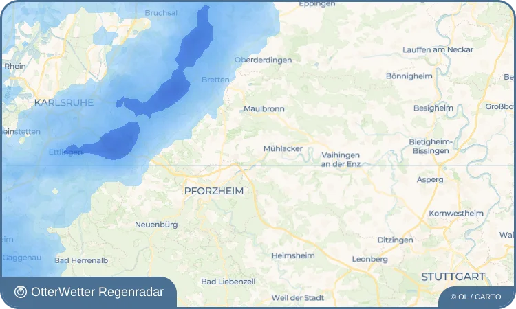 Wetter-Widget-Vorschau mit Vorhersagedaten für Enzberg
