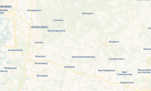 Regenradar Vorschaubild - Aktuelle Niederschläge in Epfenbach und Umgebung