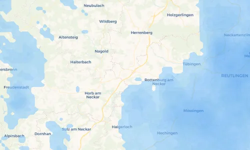 Regenradar Vorschaubild - Aktuelle Niederschläge in Ergenzingen und Umgebung