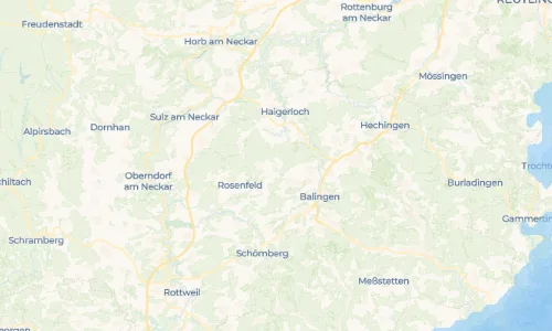 Regenradar Vorschaubild - Aktuelle Niederschläge in Erlaheim und Umgebung