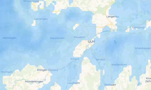 Regenradar Vorschaubild - Aktuelle Niederschläge in Ermingen und Umgebung