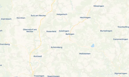 Regenradar Vorschaubild - Aktuelle Niederschläge in Erzingen und Umgebung