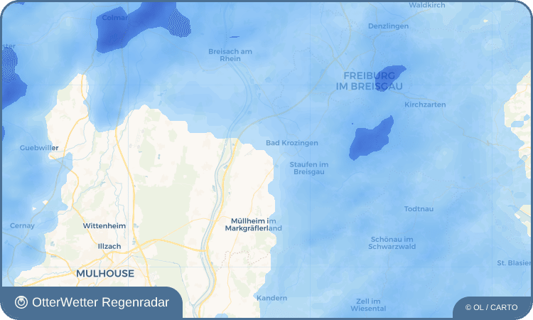 Wetter-Widget-Vorschau mit Vorhersagedaten für Eschbach