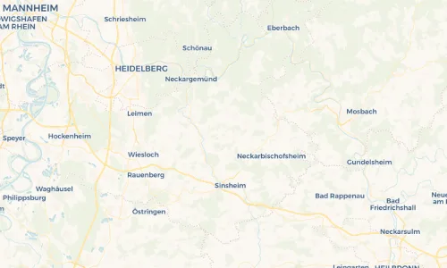 Regenradar Vorschaubild - Aktuelle Niederschläge in Eschelbronn und Umgebung
