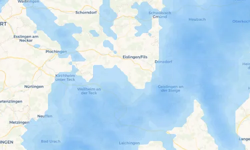 Regenradar Vorschaubild - Aktuelle Niederschläge in Eschenbach und Umgebung