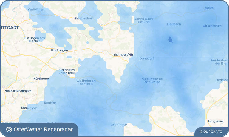 Wetter-Widget-Vorschau mit Vorhersagedaten für Eschenbach