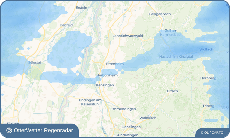 Widget-Vorschau für Ettenheimweiler Wetter-Widget-Vorschau mit Vorhersagedaten für Ettenheimweiler