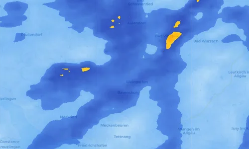 Regenradar Vorschaubild - Aktuelle Niederschläge in Ettishofen und Umgebung