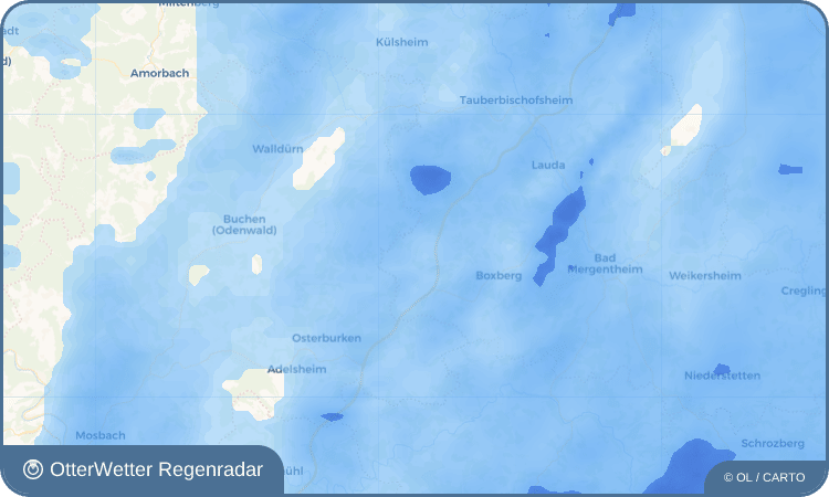 OtterWetter Regenradar-Widget Eubigheim