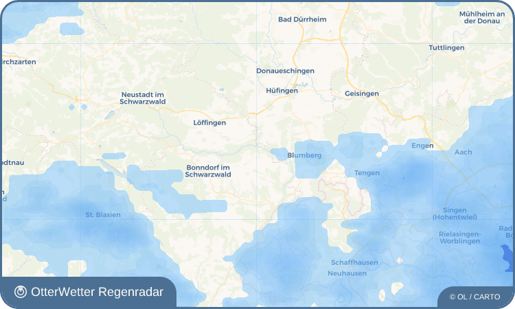 Widget-Vorschau für Ewattingen Wetter-Widget-Vorschau mit Vorhersagedaten für Ewattingen