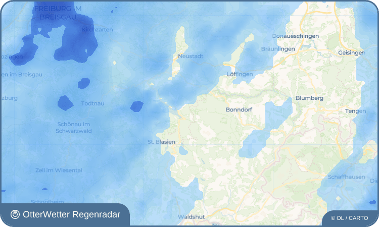 Wetter-Widget-Vorschau mit Vorhersagedaten für Faulenfürst