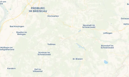 Regenradar-Vorschau: aktuelle Niederschläge in Feldberg-Ort und Umgebung