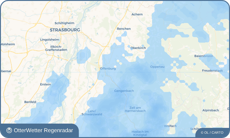 Widget-Vorschau für Fessenbach Wetter-Widget-Vorschau mit Vorhersagedaten für Fessenbach
