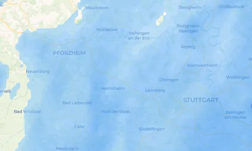 Regenradar-Vorschau: aktuelle Niederschläge in Flacht und Umgebung