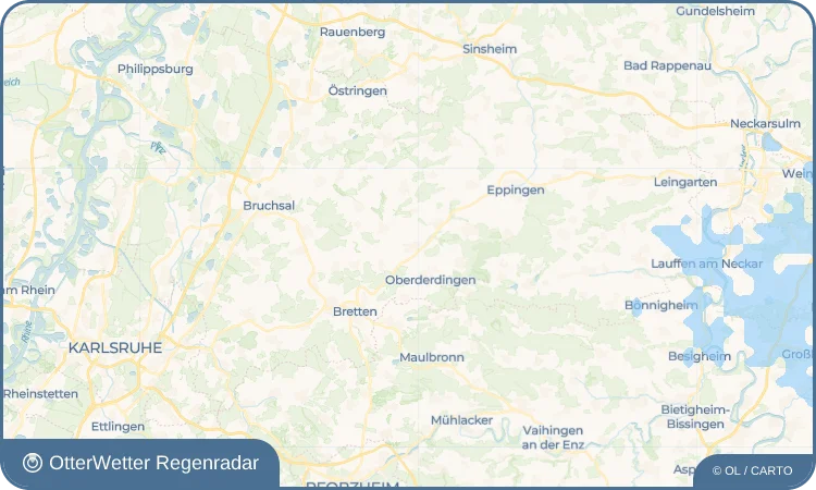 Widget-Vorschau für Flehingen Wetter-Widget-Vorschau mit Vorhersagedaten für Flehingen