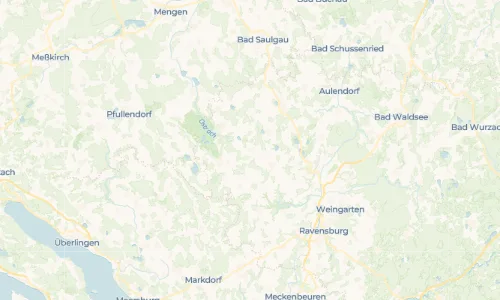 Regenradar Vorschaubild - Aktuelle Niederschläge in Fleischwangen und Umgebung