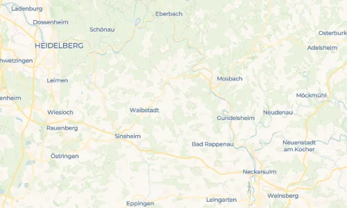 Regenradar Vorschaubild - Aktuelle Niederschläge in Flinsbach und Umgebung