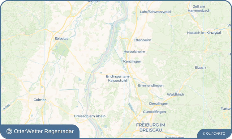 OtterWetter Regenradar-Widget Forchheim