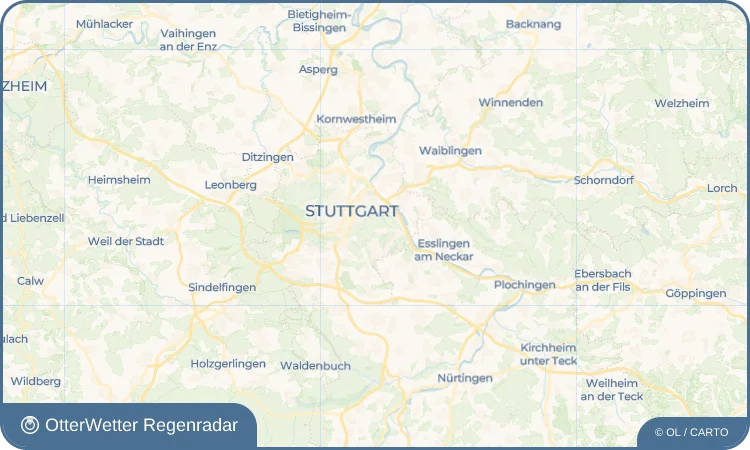 Widget-Vorschau für Frauenkopf Wetter-Widget-Vorschau mit Vorhersagedaten für Frauenkopf