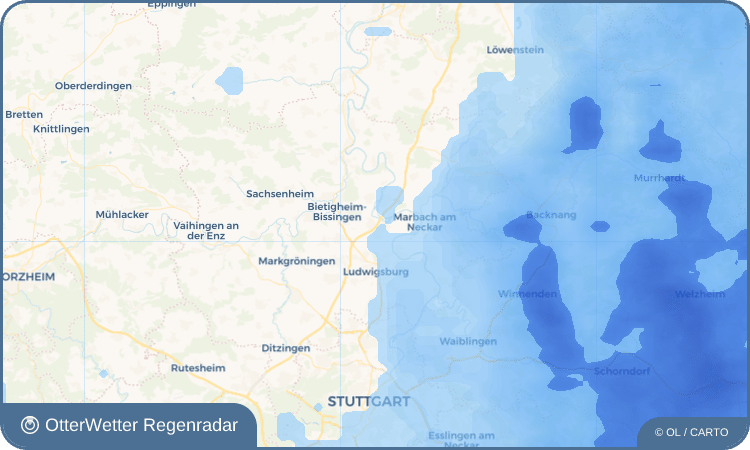 Widget-Vorschau für Freiberg am Neckar Wetter-Widget-Vorschau mit Vorhersagedaten für Freiberg am Neckar